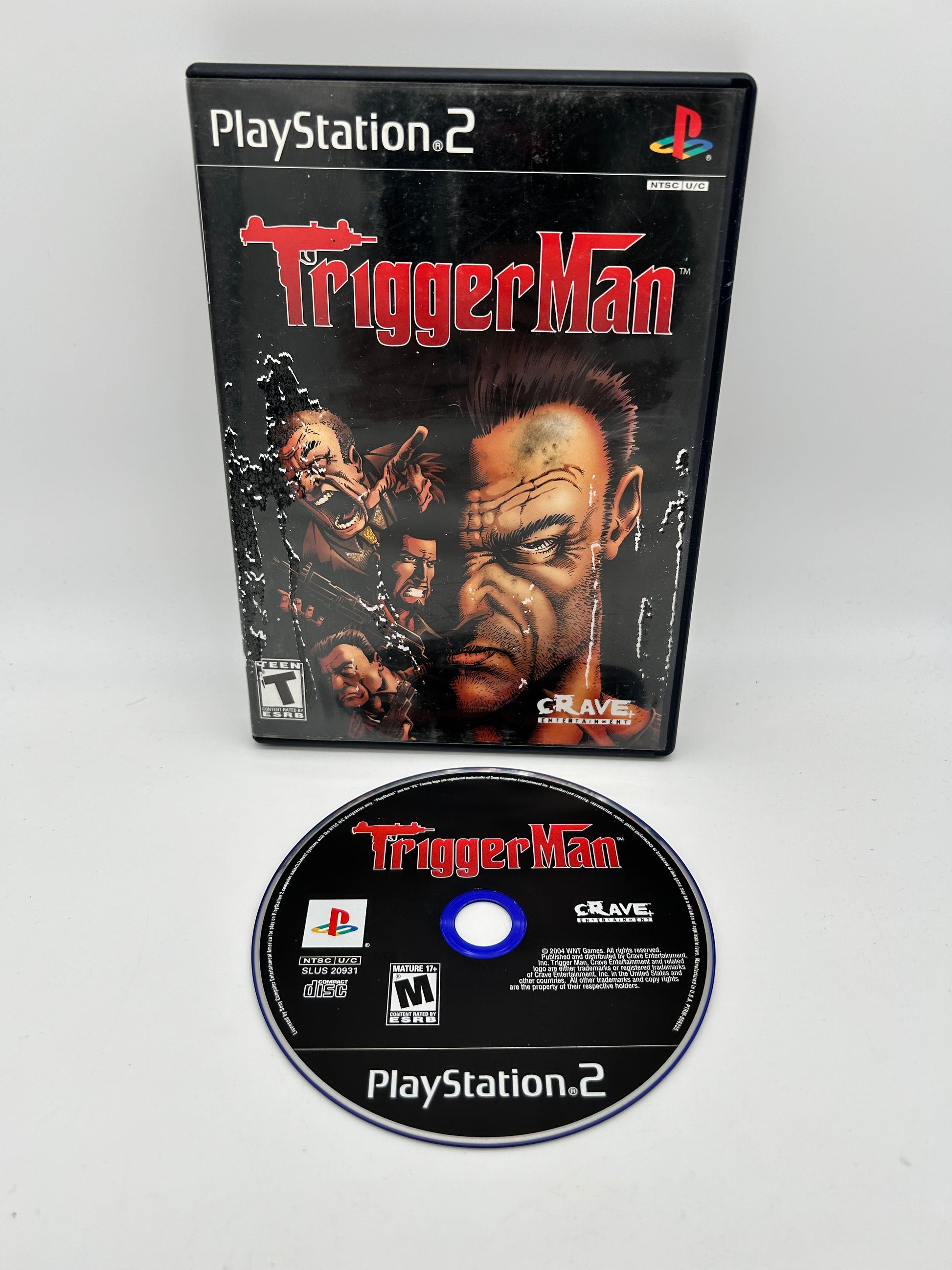 PiXEL-RETRO.COM : SONY PLAYSTATION 2 (PS2) COMPLET CIB BOX MANUAL GAME NTSC TRIGGER MAN