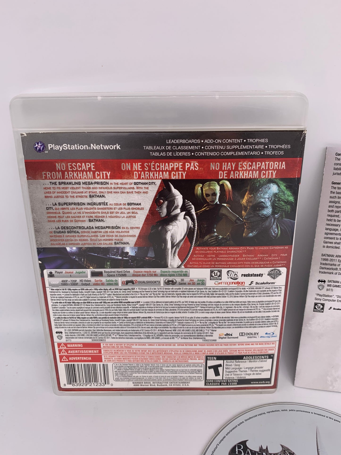 SONY PLAYSTATiON 3 [PS3] | BATMAN ARKHAM City