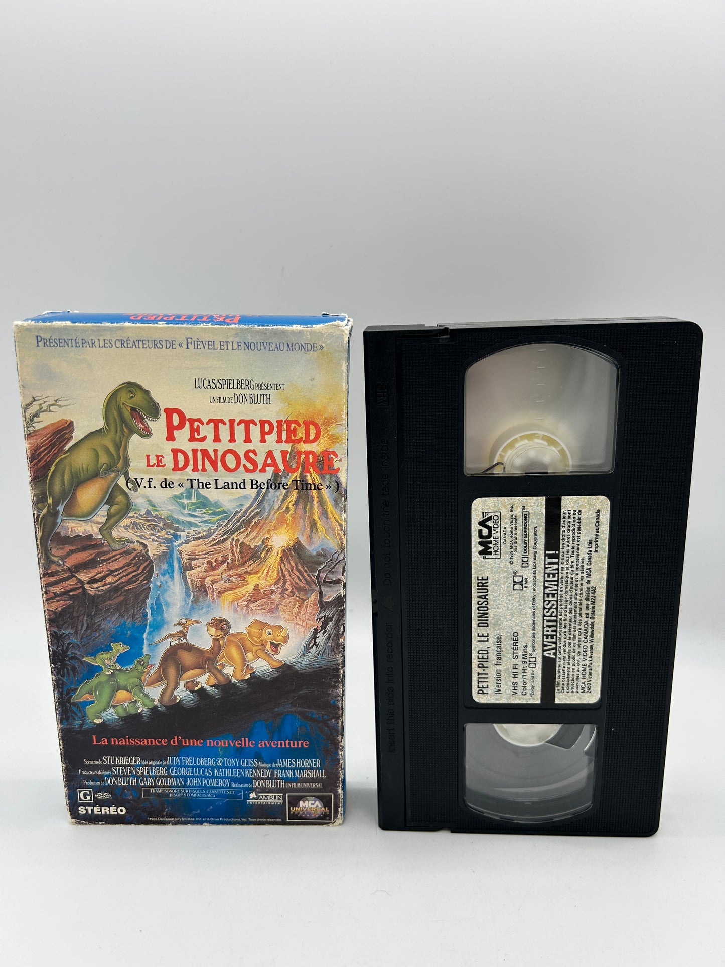 FiLM VHS FRANCAiS | PETiTPiED LE DiNOSAURE [THE LAND BEFORE TiME]