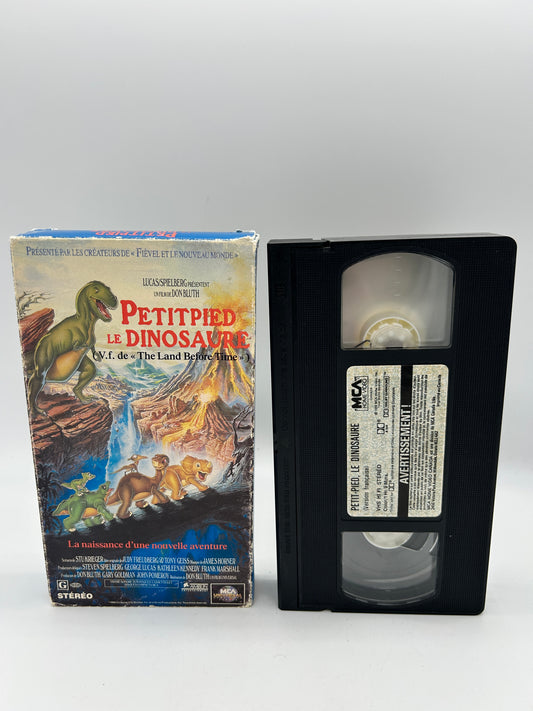 FiLM VHS FRANCAiS | PETiTPiED LE DiNOSAURE [THE LAND BEFORE TiME]