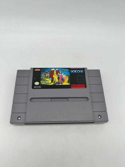 PiXEL-RETRO.COM : SUPER NINTENDO NES (SNES) GAME NTSC THE ADDAMS FAMILY PUGSLEY'S SCAVENGER HUNT