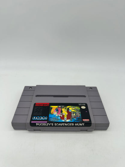 SUPER NiNTENDO [SNES] | THE ADDAMS FAMILY PUGLEYS SCAVENGER HUNT