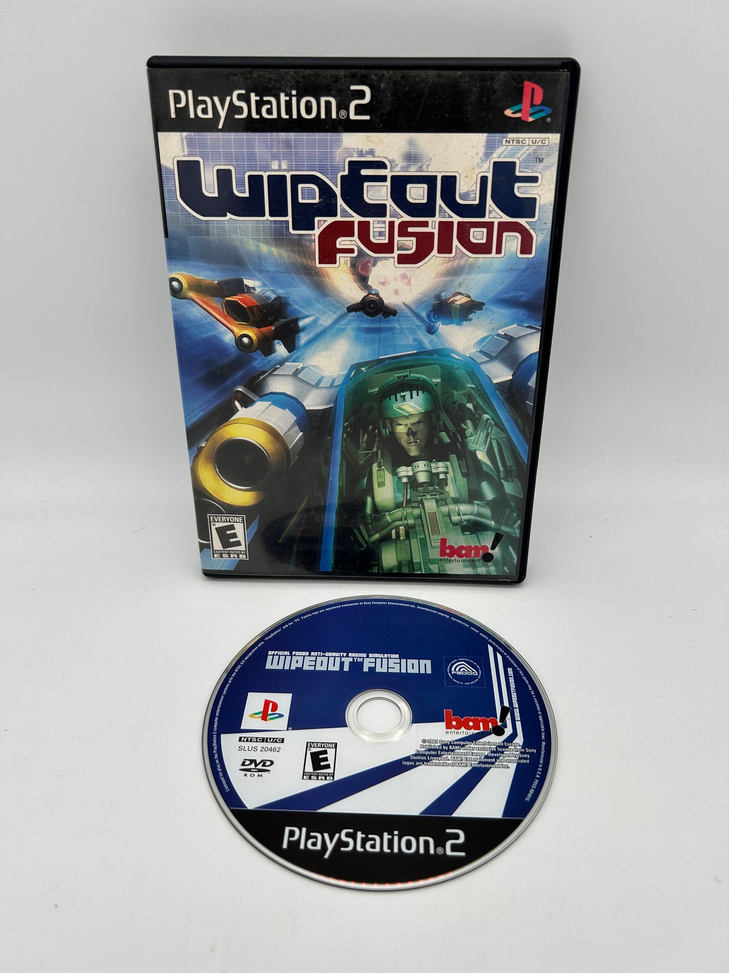 PiXEL-RETRO.COM : SONY PLAYSTATION 2 (PS2) COMPLET CIB BOX MANUAL GAME NTSC WIPEOUT FUSION
