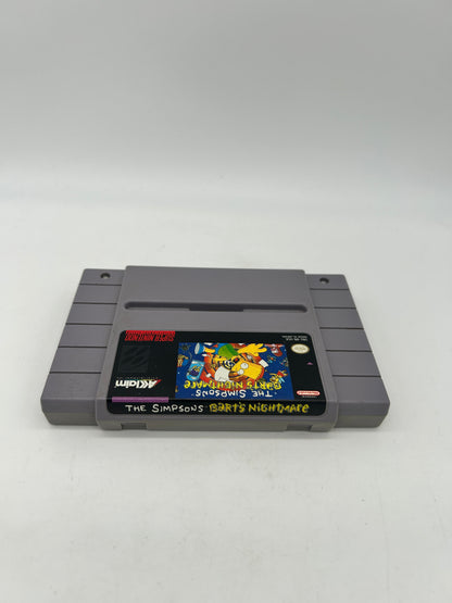 SUPER NiNTENDO [SNES] | THE SIMPSONS BARTS NiGHTMARE