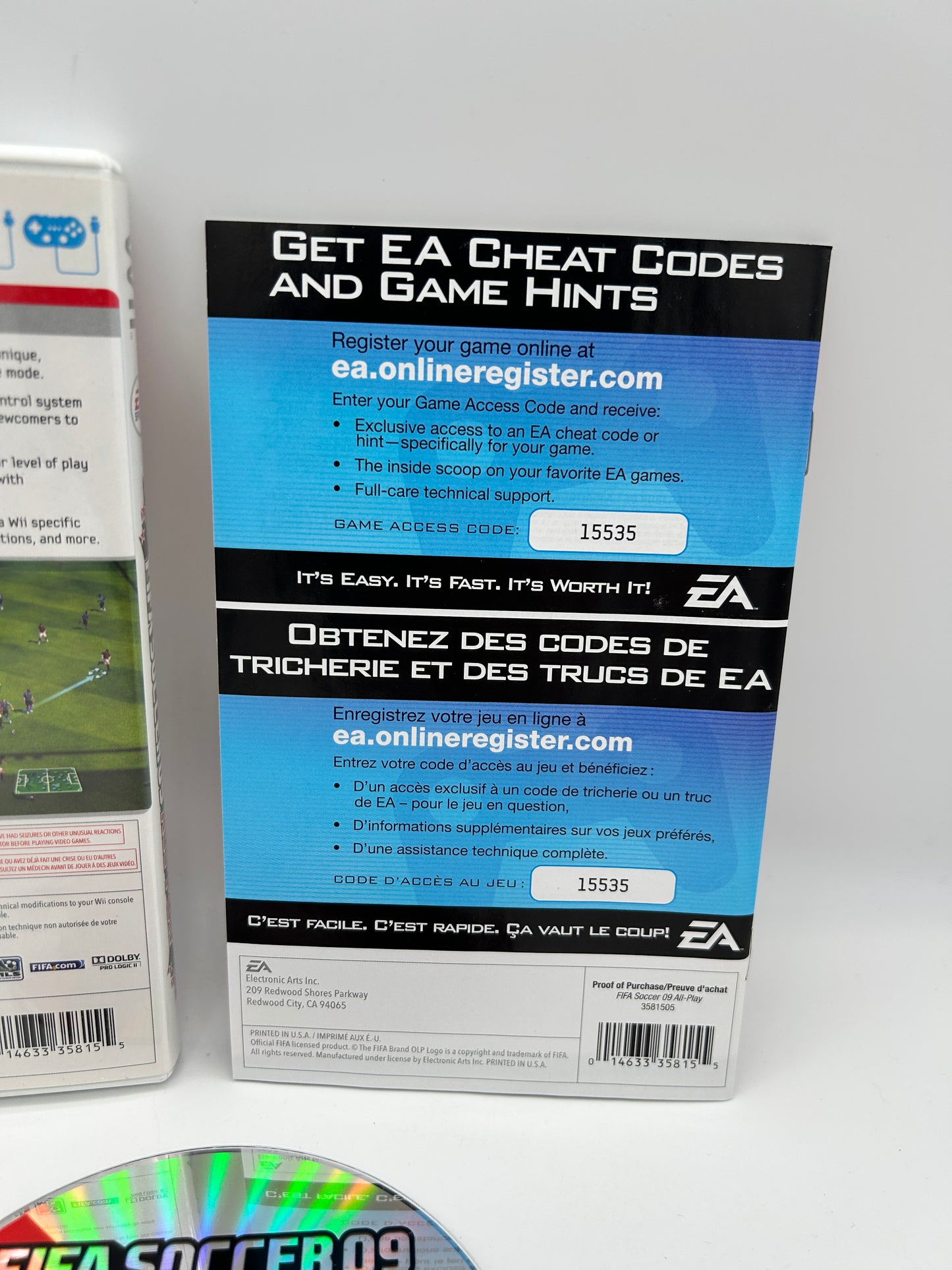NiNTENDO Wii | FiFA SOCCER 09 ALL-PLAY