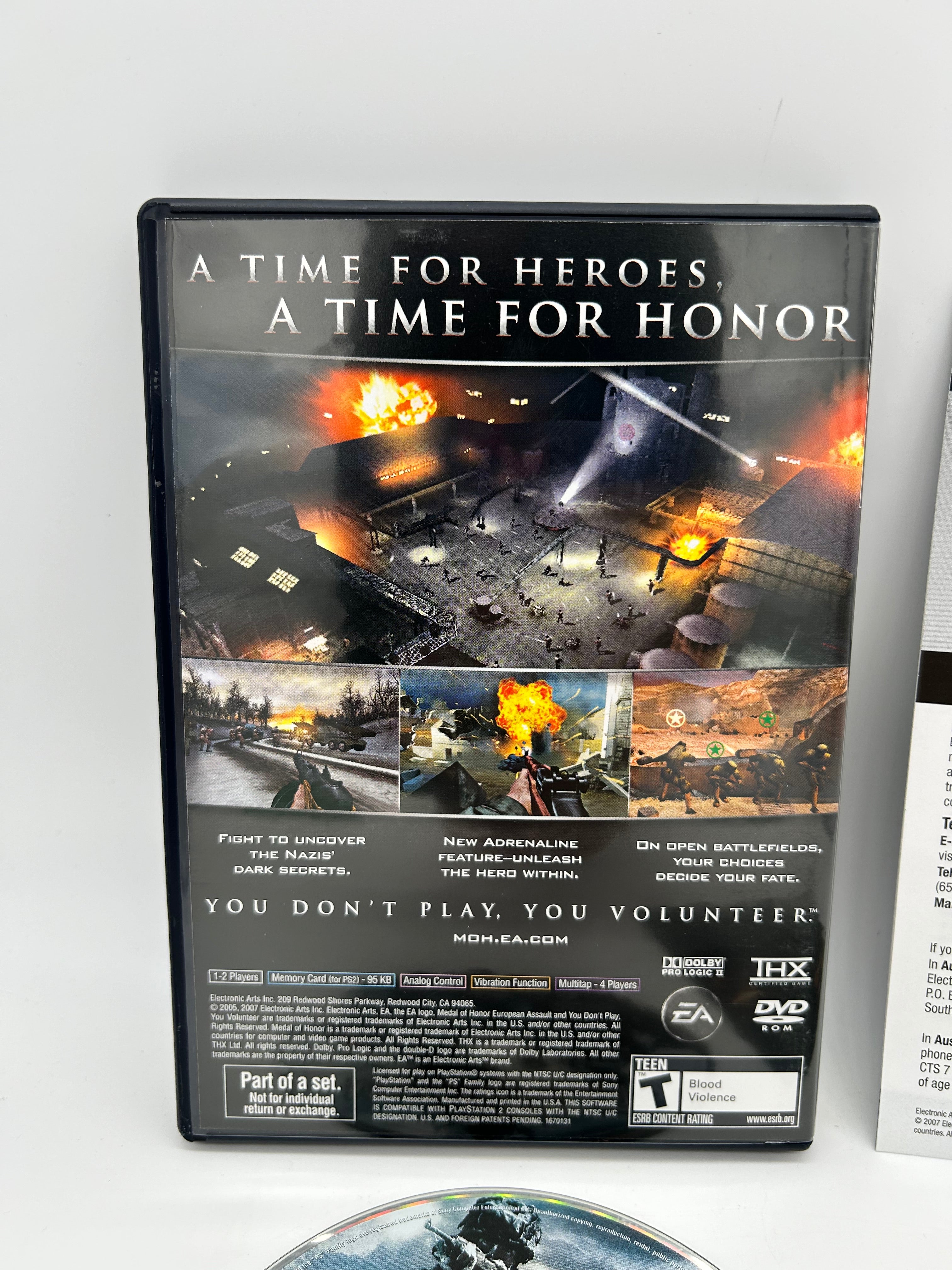 SONY PLAYSTATiON 2 [PS2] | MEDAL OF HONOR COLLECTION – PiXEL-RETRO.COM