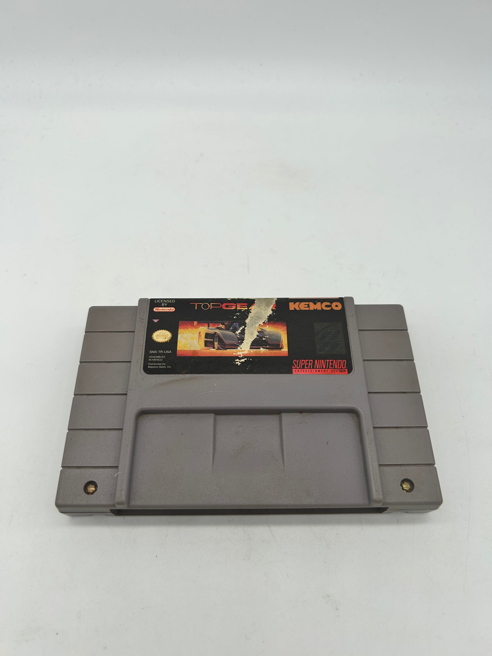 PiXEL-RETRO.COM : SUPER NINTENDO NES (SNES) GAME NTSC TOP GEAR