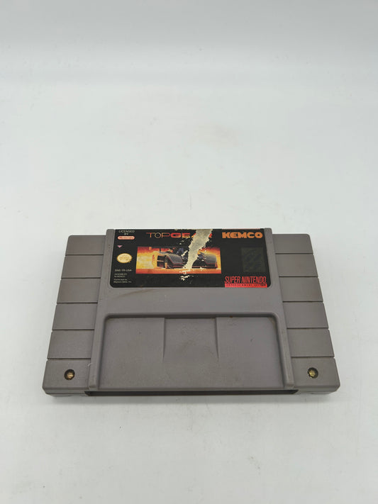 PiXEL-RETRO.COM : SUPER NINTENDO NES (SNES) GAME NTSC TOP GEAR