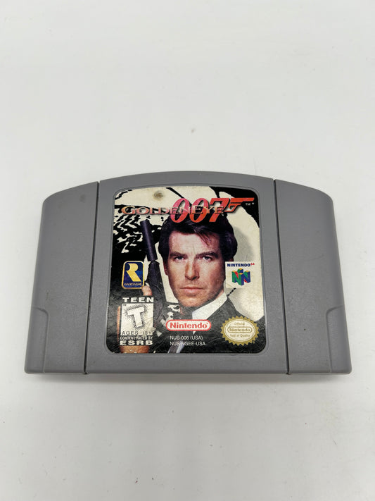 PiXEL-RETRO.COM : NINTENDO 64 (N64) GOLDENEYE 007 JAMES BOND GAME NTSC