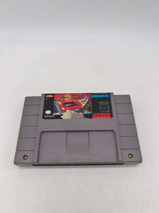 PiXEL-RETRO.COM : SUPER NINTENDO NES (SNES) GAME NTSC TOP GEAR 3000