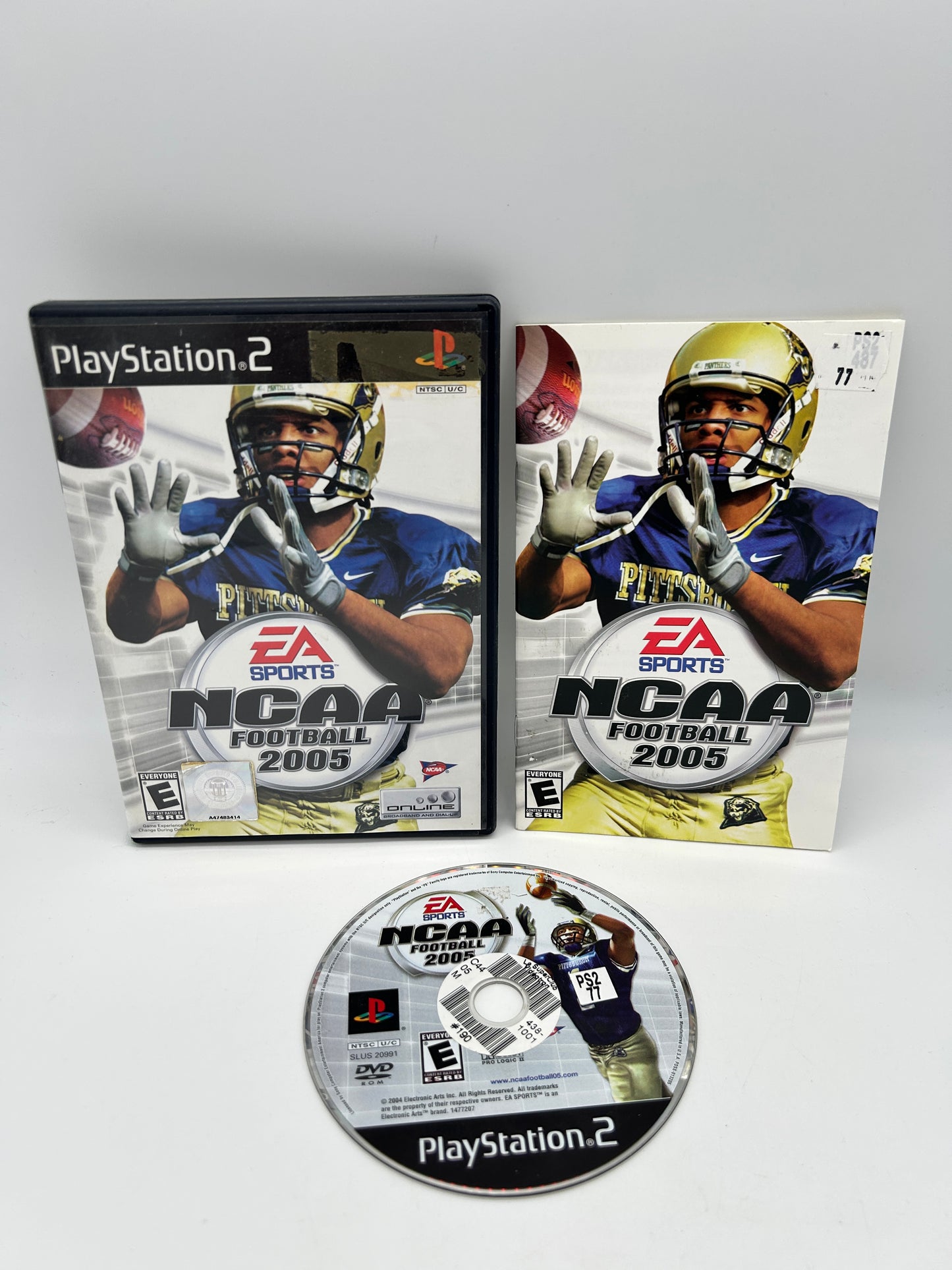 PiXEL-RETRO.COM : SONY PLAYSTATION 2 (PS2) COMPLET CIB BOX MANUAL GAME NTSC NCAA FOOTBALL 2005