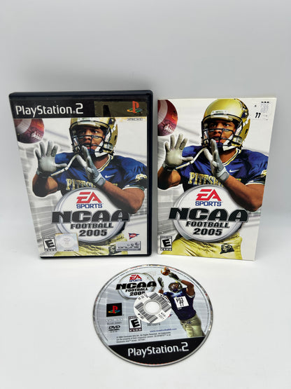 PiXEL-RETRO.COM : SONY PLAYSTATION 2 (PS2) COMPLET CIB BOX MANUAL GAME NTSC NCAA FOOTBALL 2005