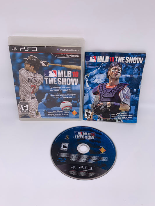 PiXEL-RETRO.COM : SONY PLAYSTATION 3 (PS3) COMPLET CIB BOX MANUAL GAME NTSC MLB 10 THE SHOW