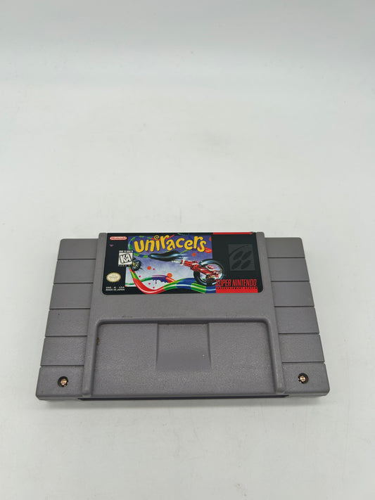 PiXEL-RETRO.COM : SUPER NINTENDO NES (SNES) GAME NTSC UNIRACERS