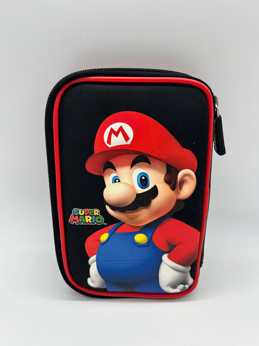 PiXEL-RETRO.COM : NINTENDO 3DS CARRYING CASE GAME SYSTEM ORGANIZER MARIO BROS