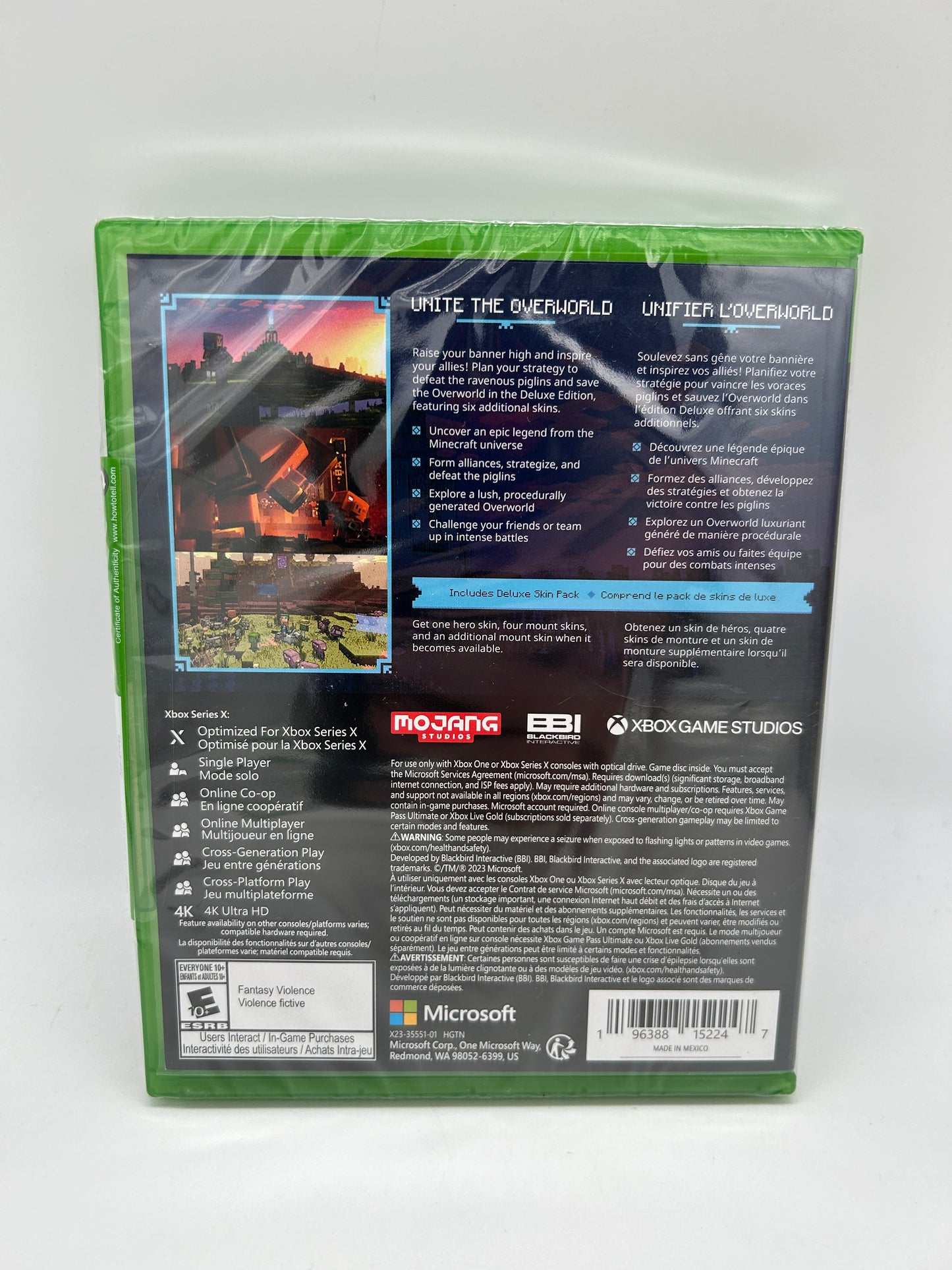 MiCROSOFT XBOX ONE &amp; SERiES X | MiNECRAFT LEGENDS DELUXE EDITION