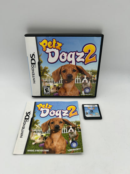 PiXEL-RETRO.COM : NINTENDO DS COMPLETE CIB BOX MANUAL GAME NTSC PETZ DOGZ 2