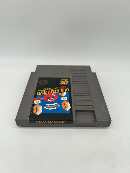 NiNTENDO [NES] ORiGiNAL | CLU CLU LAND | 5 SCREWS