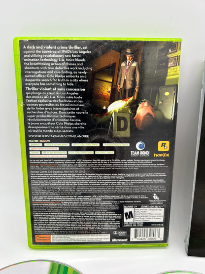 MiCROSOFT XBOX 360 | L.A. NOiRE