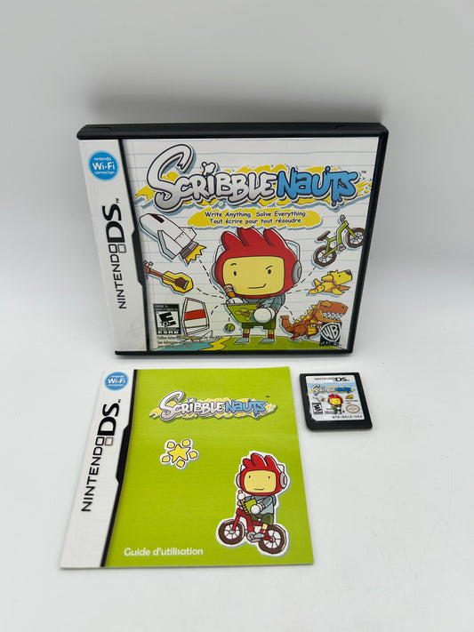 PiXEL-RETRO.COM : NINTENDO DS (DS) COMPLETE CIB BOX MANUAL GAME NTSC SCRIBBLENAUTS