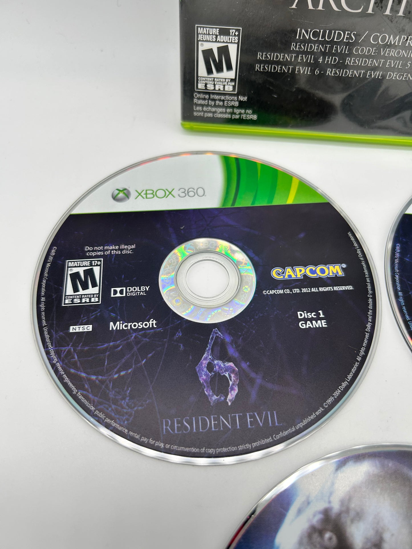 Microsoft XBOX 360 | RESiDENT EViL 6 ARCHIVES