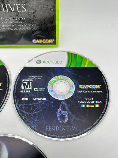 Microsoft XBOX 360 | RESiDENT EViL 6 ARCHIVES