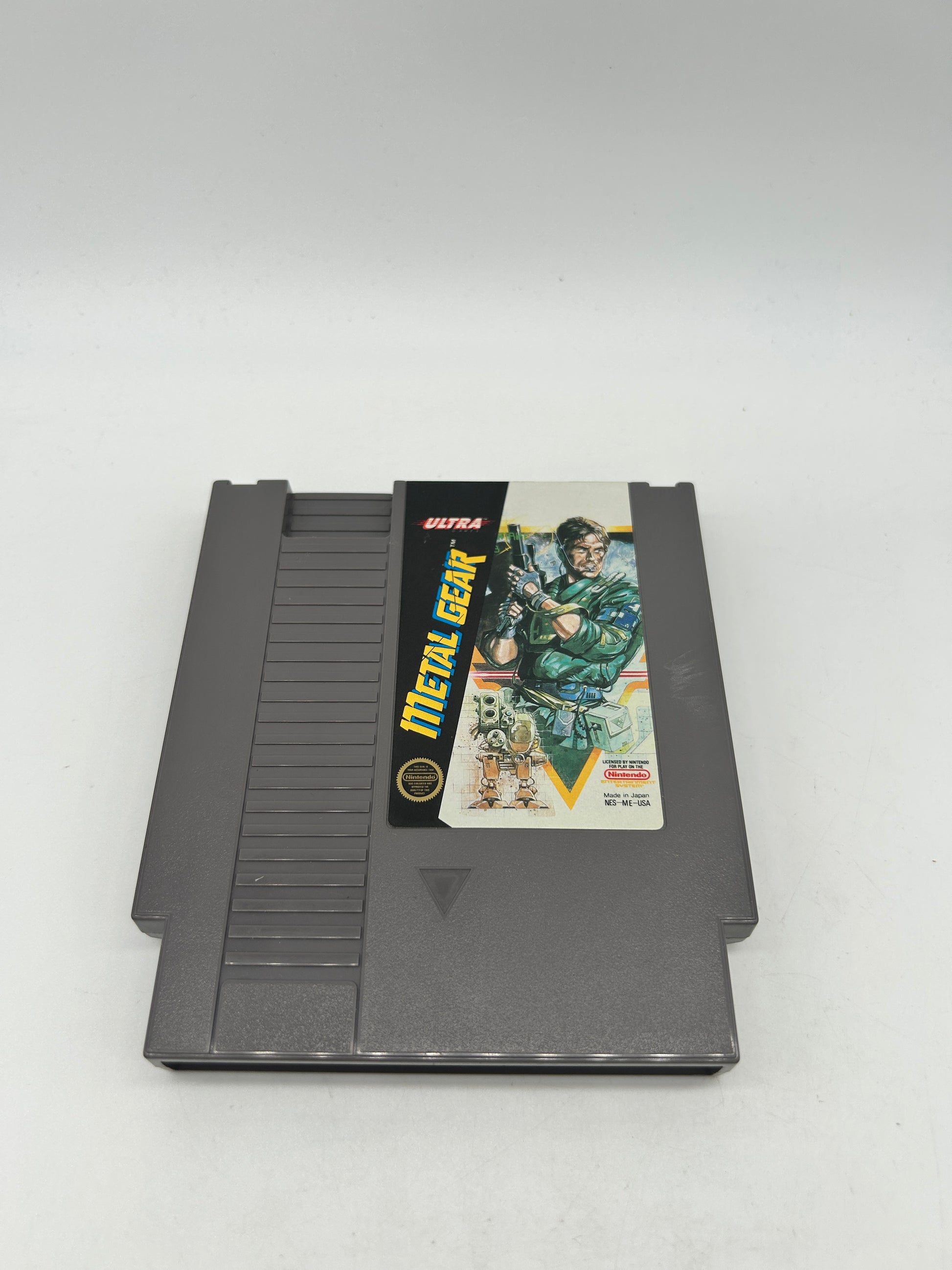 PiXEL-RETRO.COM : NINTENDO ENTERTAiNMENT SYSTEM (NES) GAME NTSC METAL GEAR