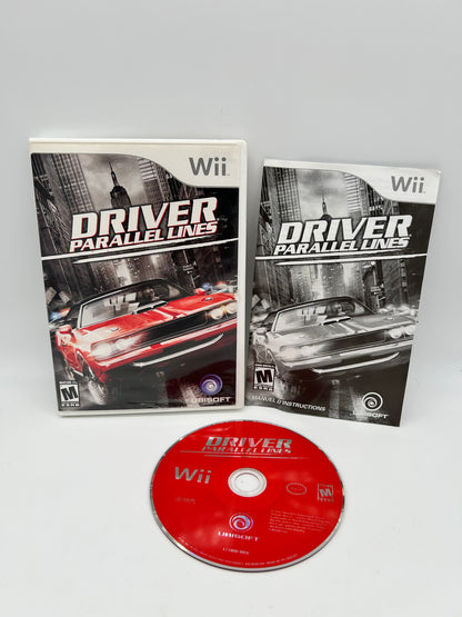 PiXEL-RETRO.COM : NINTENDO WII COMPLET CIB BOX MANUAL GAME NTSC DRIVER PARALLEL LINES