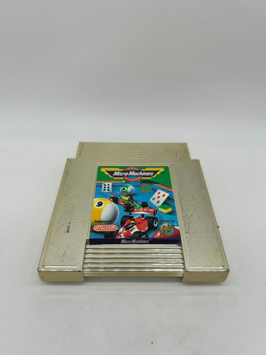 PiXEL-RETRO.COM : NINTENDO ENTERTAiNMENT SYSTEM (NES) GAME NTSC MICRO MACHINES