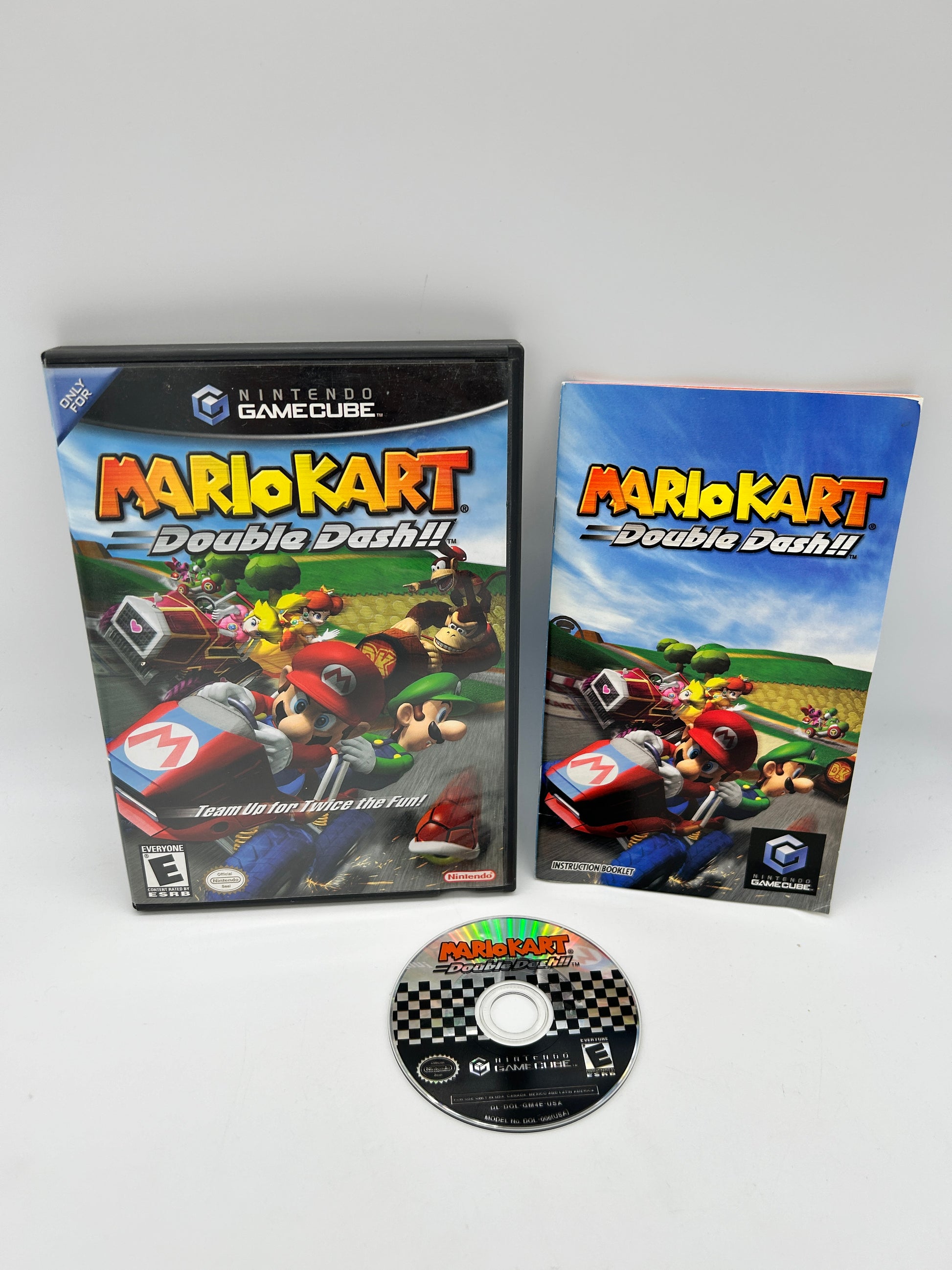 PiXEL-RETRO.COM : NINTENDO GAMECUBE COMPLETE CIB BOX MANUAL GAME NTSC MARIO KART DOUBLE DASH