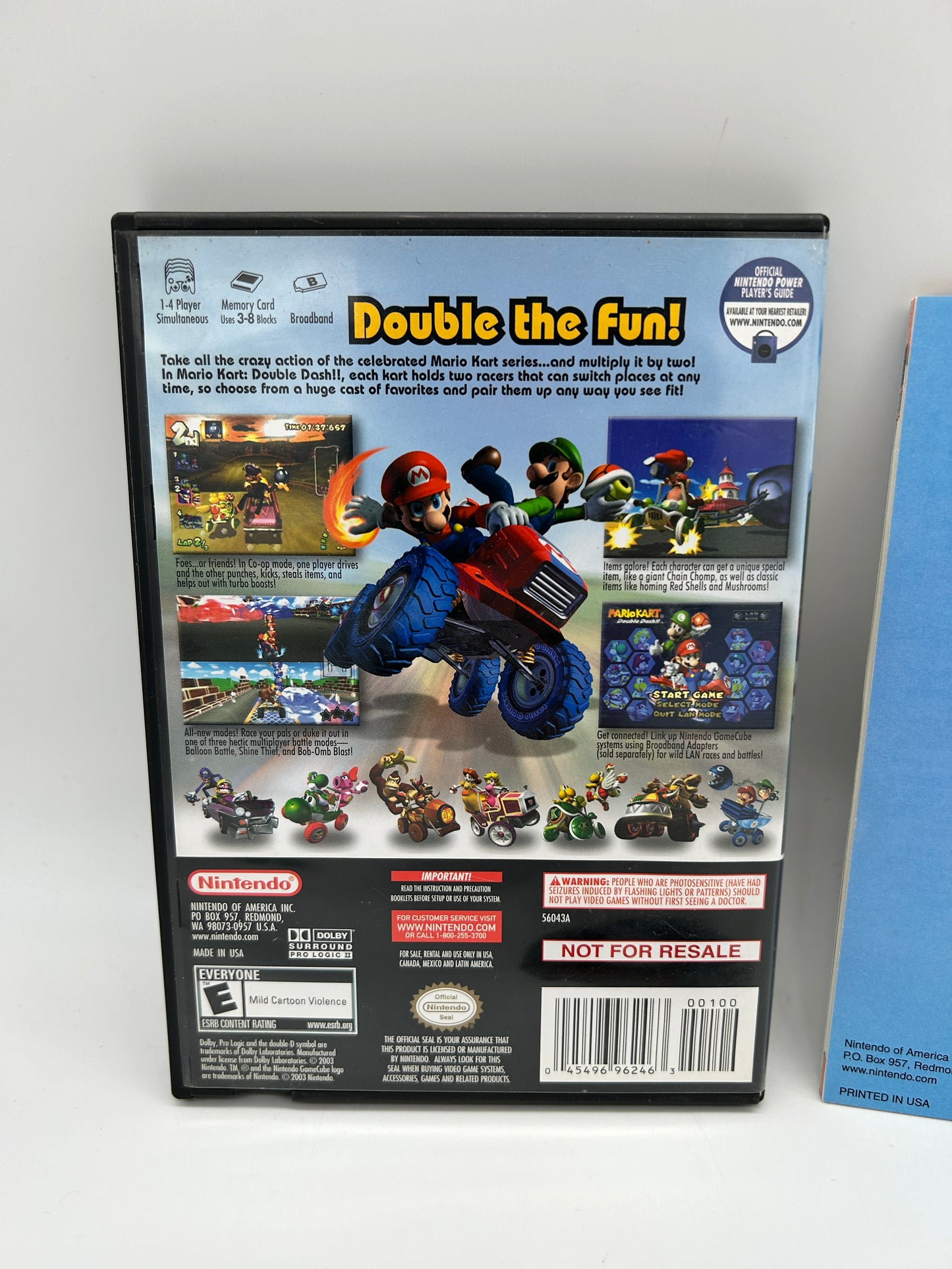 NiNTENDO GAMECUBE [NGC] | MARiO KART DOUBLE DASH