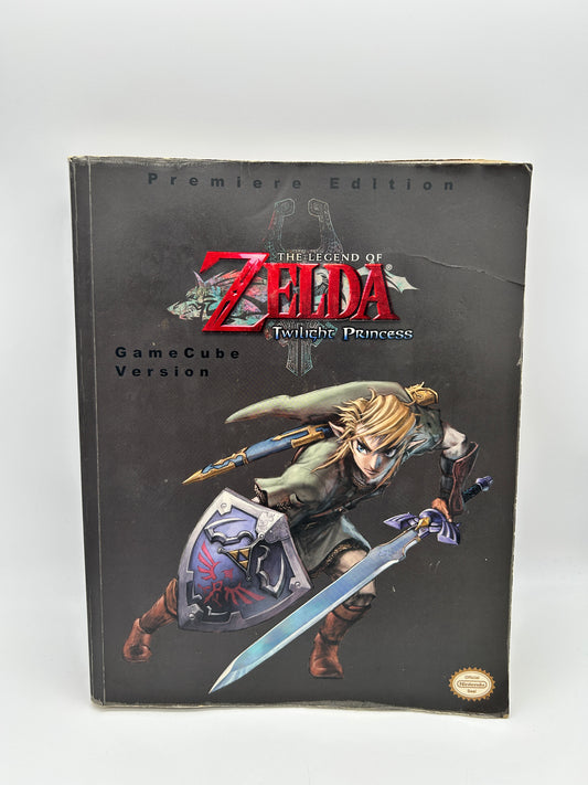 PiXEL-RETRO.COM : BOOKS STRATEGY PLAYER'S GUIDE WALKTHROUGH OFFICIAL PRIMA THE LEGEND OF ZELDA TWILIGHT PRINCESS GAMECUBE VERSION PREMIERE EDITION