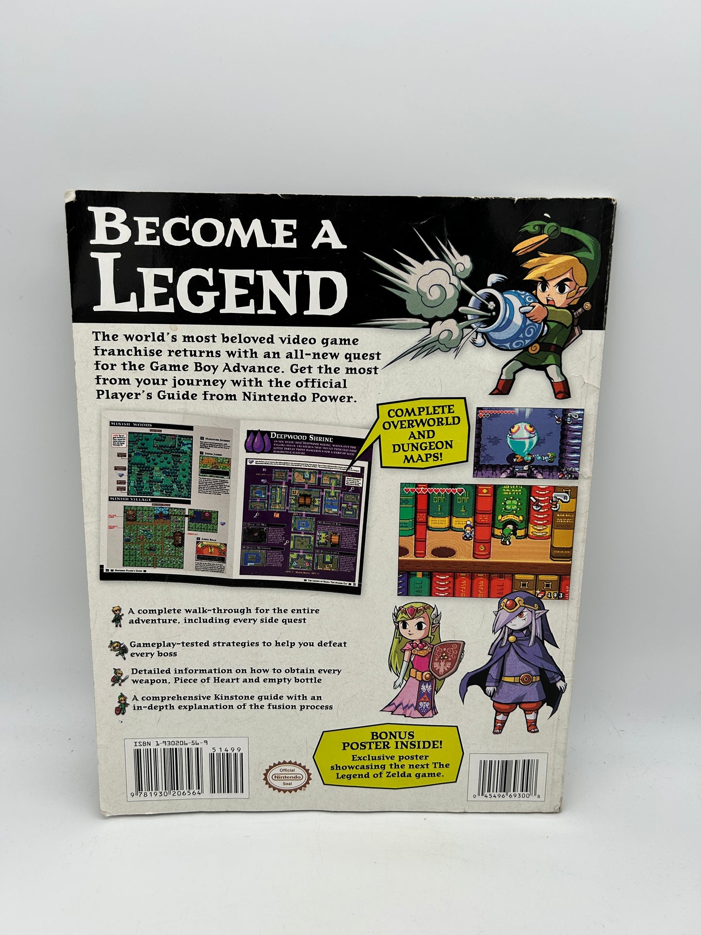 NiNTENDO POWER | THE LEGEND OF ZELDA MiNiSH CAP STRATEGY GUIDE