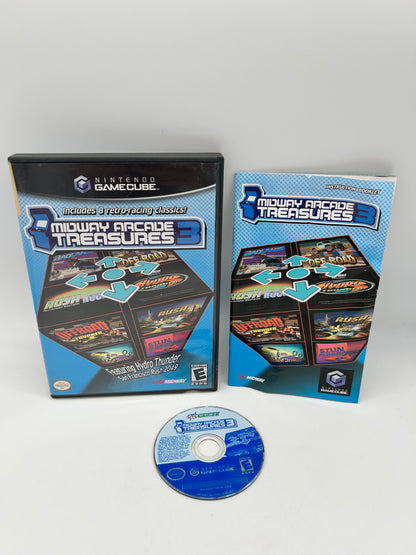 PiXEL-RETRO.COM : NINTENDO GAMECUBE COMPLETE CIB BOX MANUAL GAME NTSC MIDWAY ARCADE TREASURES 3