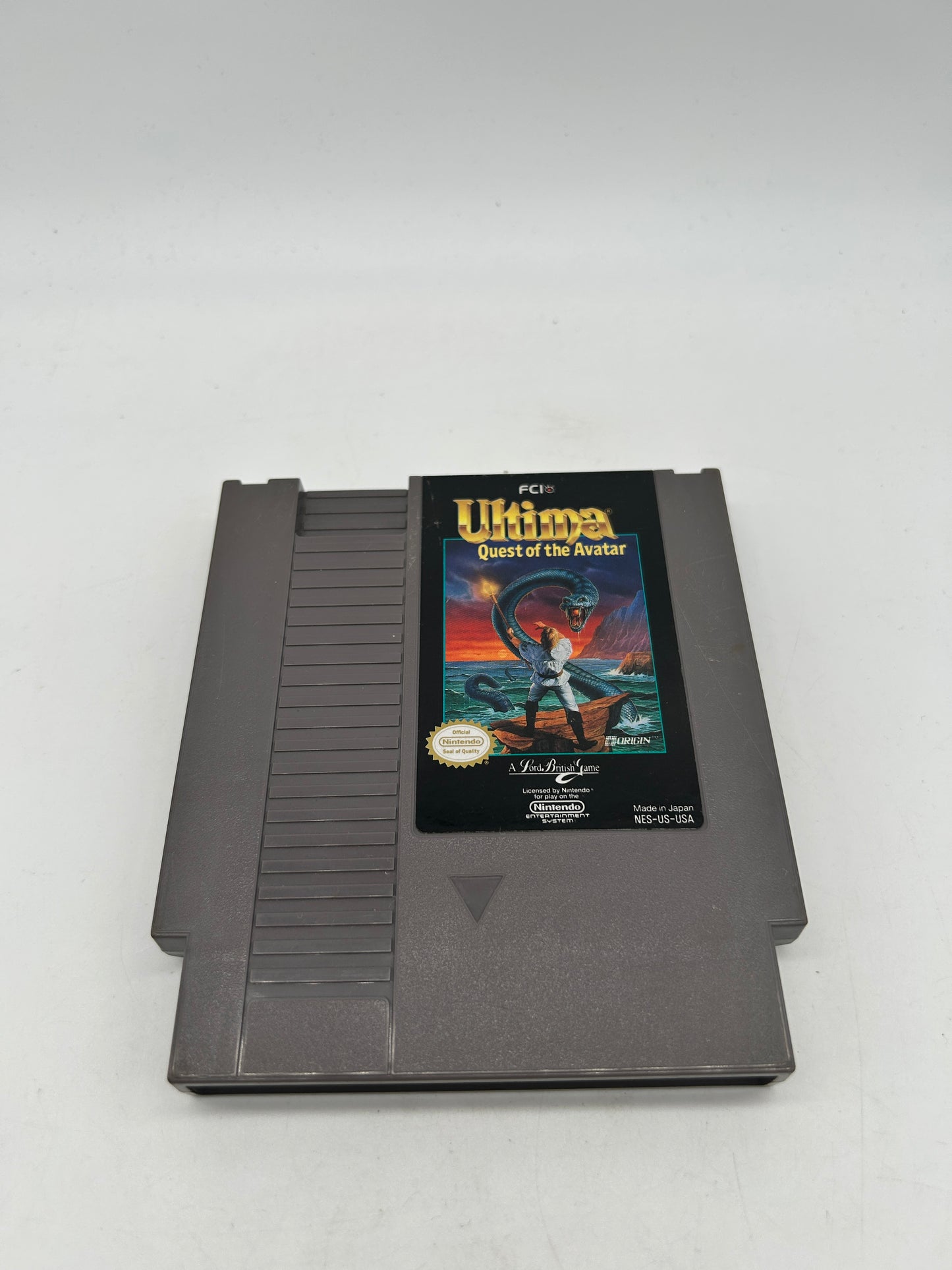 PiXEL-RETRO.COM : NINTENDO ENTERTAiNMENT SYSTEM (NES) GAME NTSC ULTIMA QUEST OF THE AVATAR