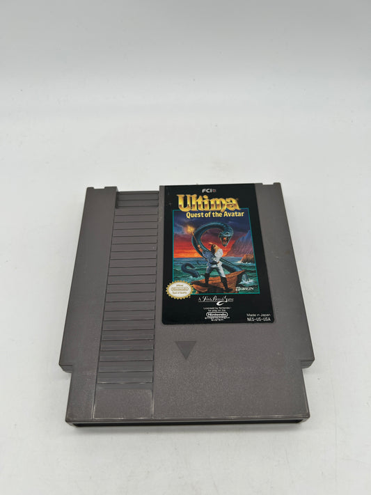PiXEL-RETRO.COM : NINTENDO ENTERTAiNMENT SYSTEM (NES) GAME NTSC ULTIMA QUEST OF THE AVATAR