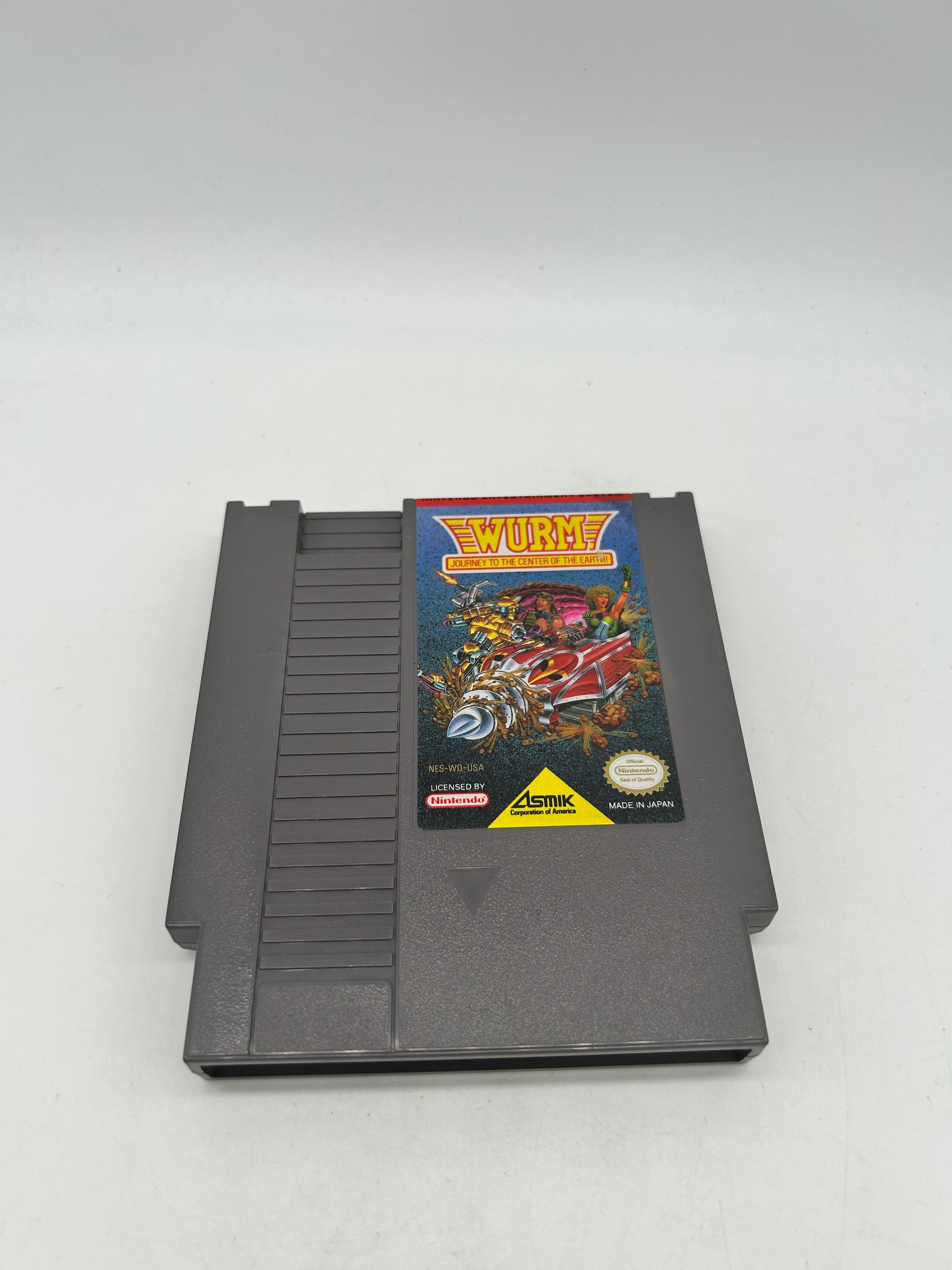 PiXEL-RETRO.COM : NINTENDO ENTERTAiNMENT SYSTEM (NES) GAME NTSC WURM JOURNEY TO THE CENTER OF THE EARTH