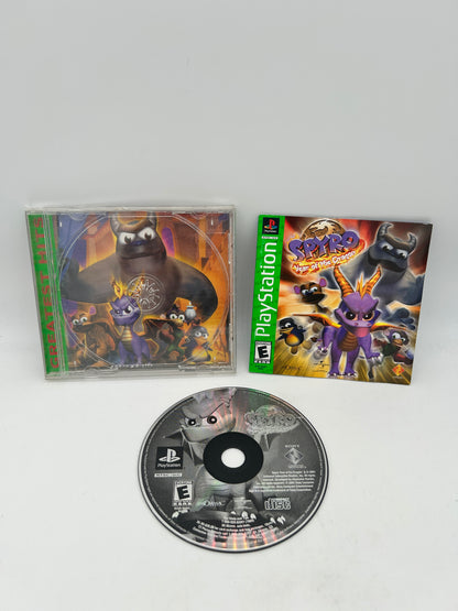 PiXEL-RETRO.COM : SONY PLAYSTATION (PS1) COMPLETE CIB BOX MANUAL GAME NTSC SPYRO YEAR OF THE DRAGON