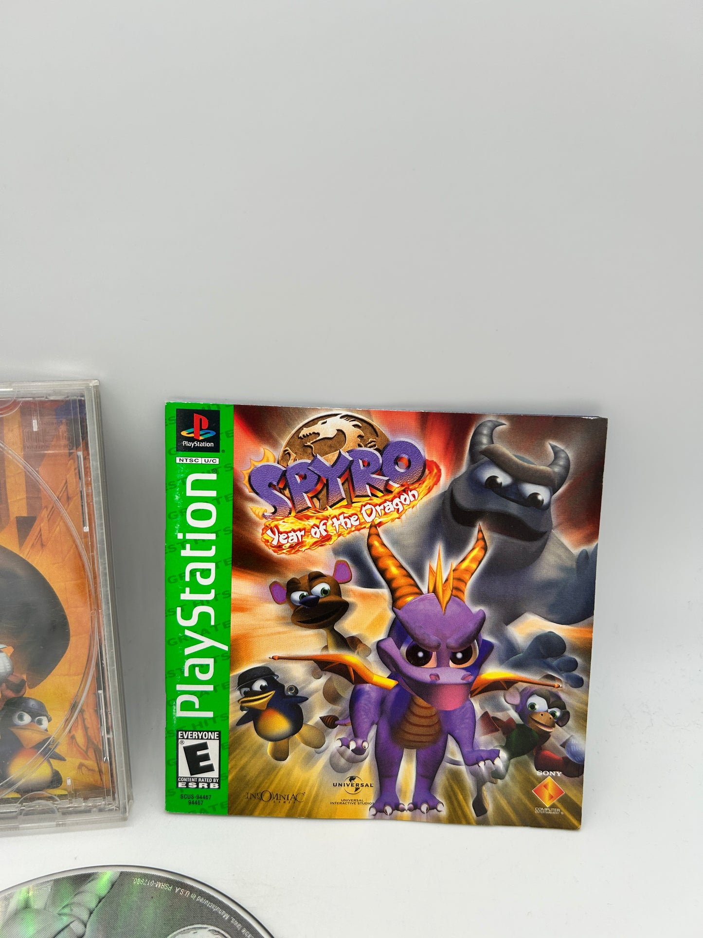 SONY PLAYSTATiON [PS1] | SPYRO YEAR OF THE DRAGON | GREATEST HiTS