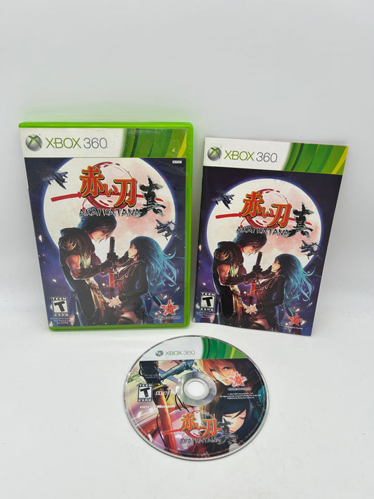 PiXEL-RETRO.COM : MICROSOFT XBOX 360 COMPLETE CIB BOX MANUAL GAME NTSC AKAI KATANA