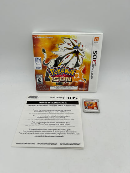 PiXEL-RETRO.COM : NINTENDO 3DS (3DS) COMPLETE CIB BOX MANUAL GAME NTSC POKEMON SUN