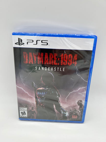 PLAYSTATION 5 (PS5) COMPLETE CIB BOX MANUAL GAME NTSC DAYMARE : 1994 SANDCASTLE