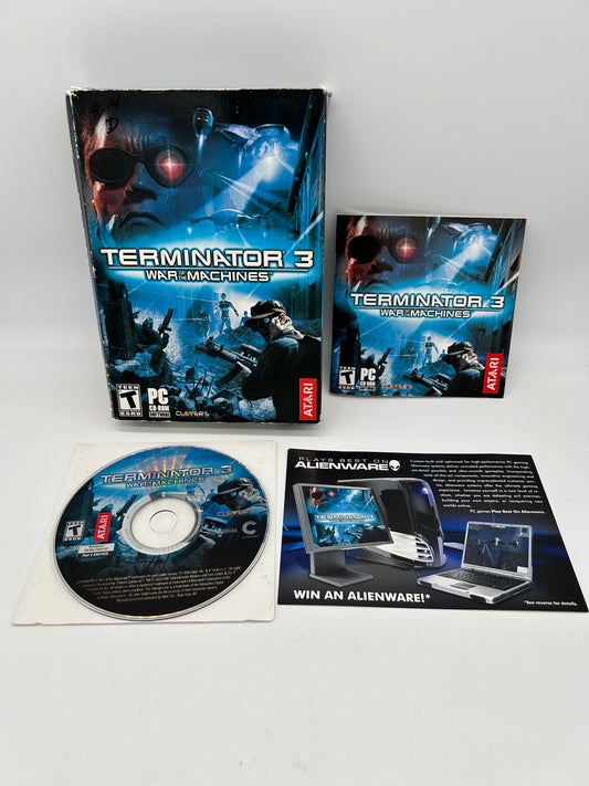 PiXEL-RETRO.COM : COMPUTER (PC) COMPLETE CIB BOX MANUAL GAME NTSC TERMINATOR 3 WAR OF THE MACHINES