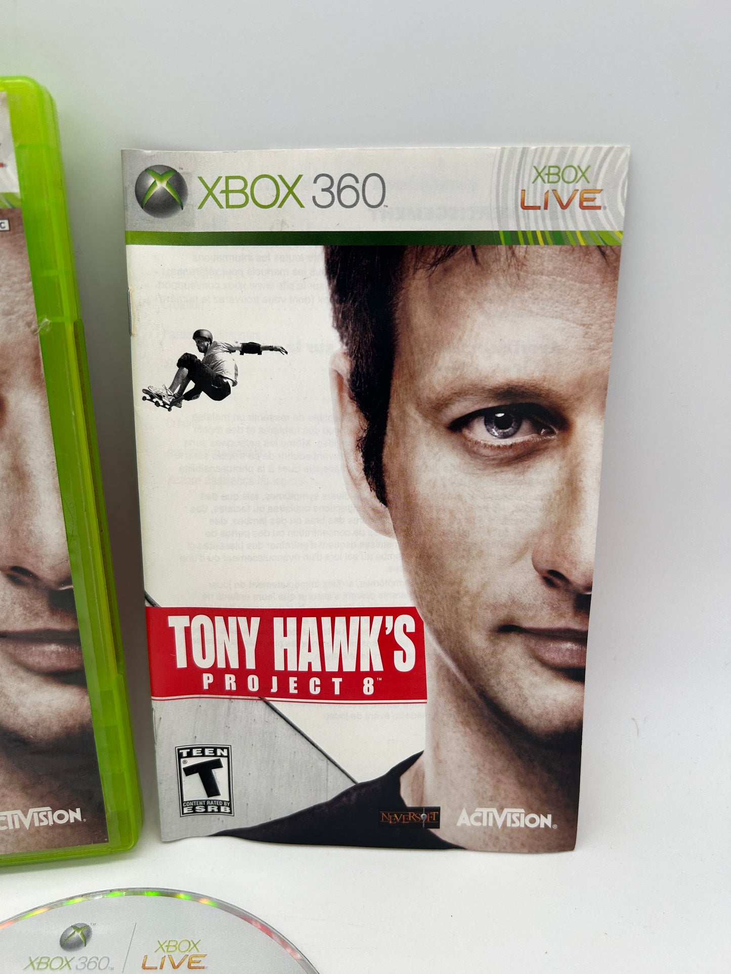 MiCROSOFT XBOX 360 | TONY HAWKS PROJECT 8