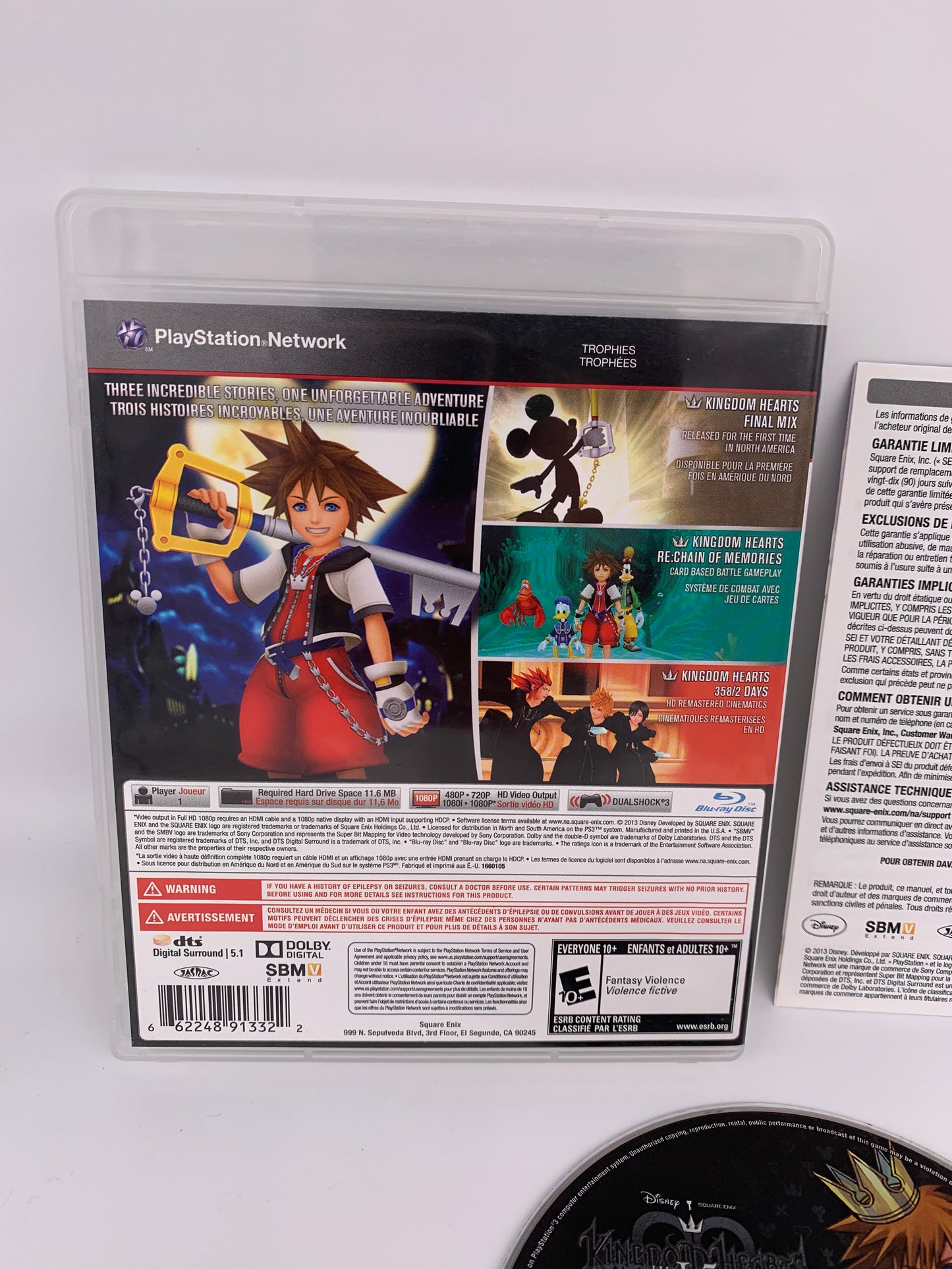 SONY PLAYSTATiON 3 [PS3] | KiNGDOM HEARTS HD 1.5 REMiX