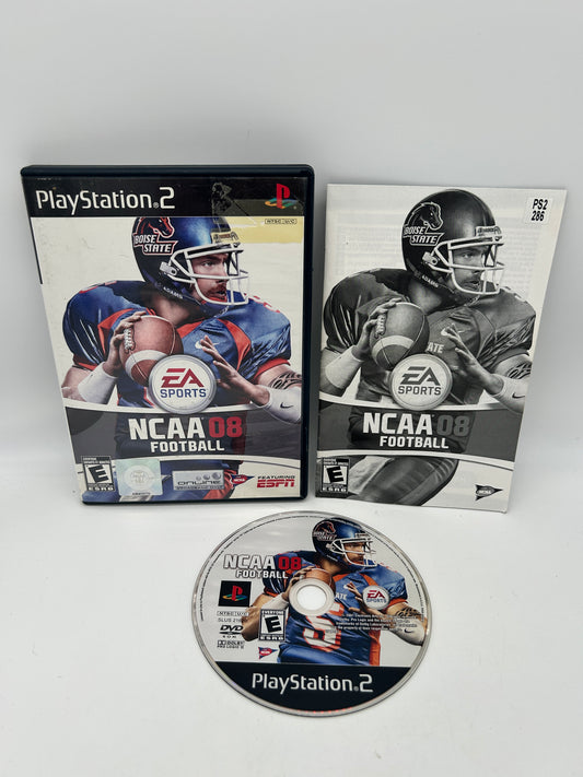 PiXEL-RETRO.COM : SONY PLAYSTATION 2 (PS2) COMPLET CIB BOX MANUAL GAME NTSC NCAA FOOTBALL 08