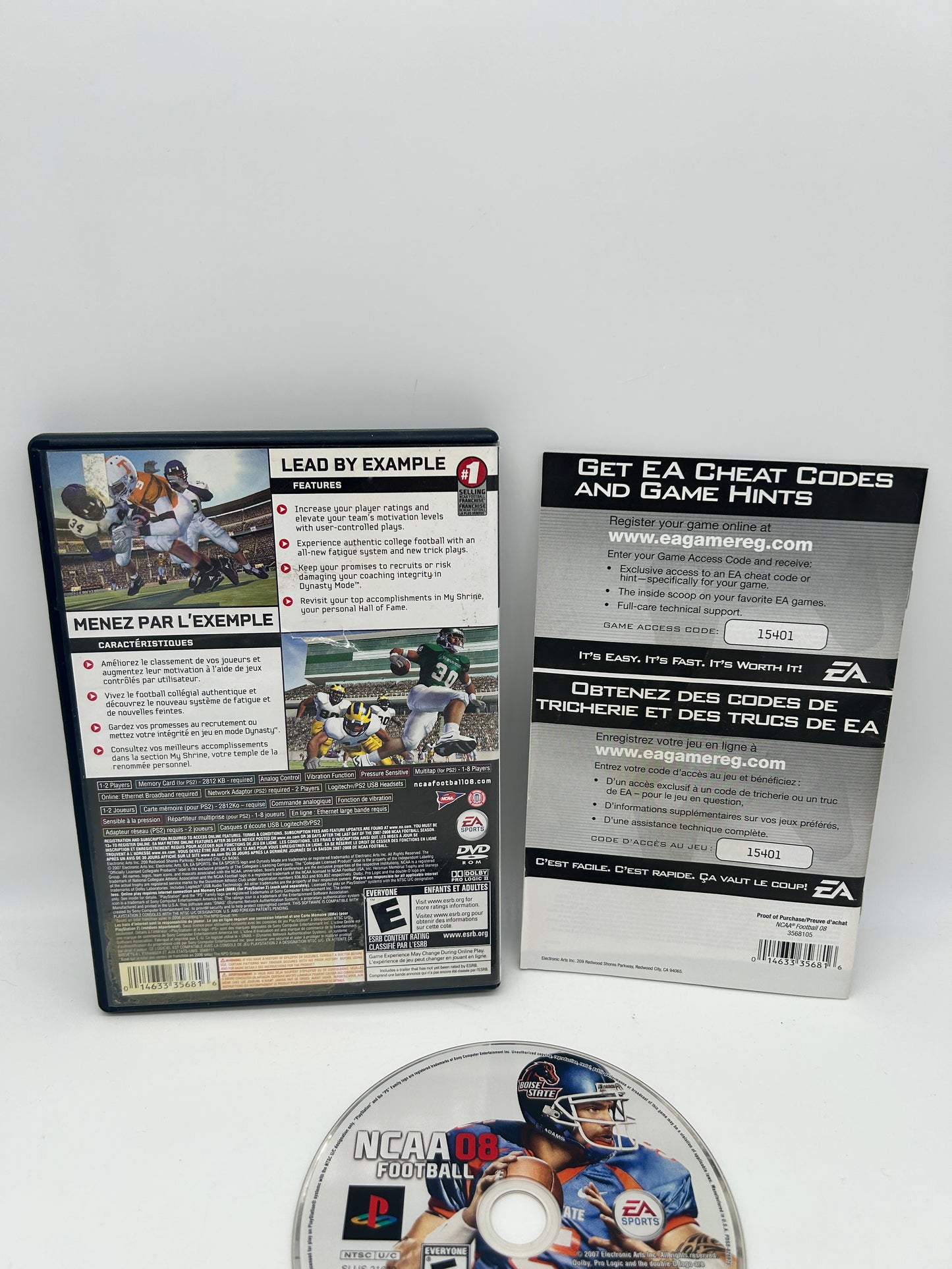 SONY PLAYSTATION 2 [PS2] | NCAA FOOTBALL 08