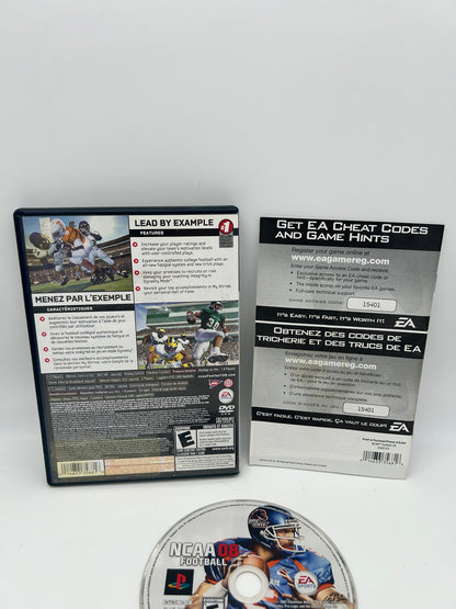 SONY PLAYSTATION 2 [PS2] | NCAA FOOTBALL 08