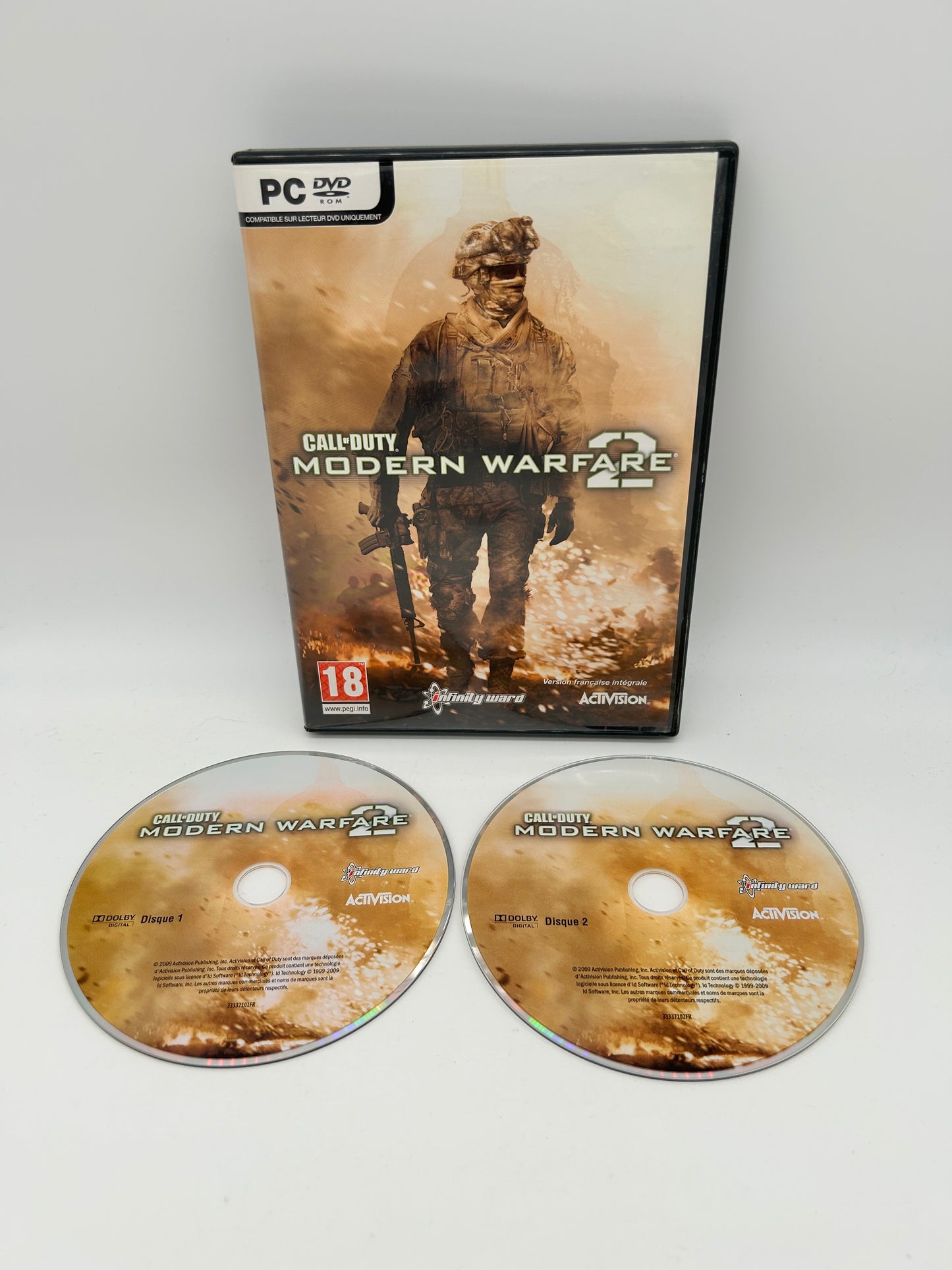 PiXEL-RETRO.COM : COMPUTER (PC) COMPLETE CIB BOX MANUAL GAME NTSC CALL OF DUTY MODERN WARFARE 2