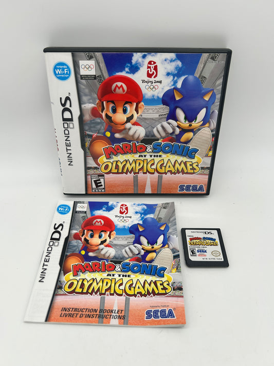 PiXEL-RETRO.COM : NINTENDO DS GAME NTSC MARIO & SONIC AT THE OLYMPICS GAMES BEIJING 2008